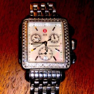 Michele Deco Diamond Watch